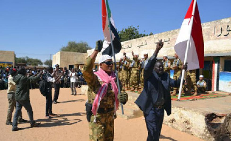 Hadrah Marawis Indobatt Jadi Terkenal di Darfur
