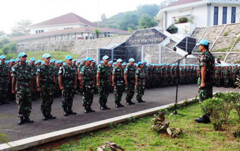 Konga XXIII-J/Unifil Siap Melaksanakan Misi Pemeliharaan Perdamaian Dunia  