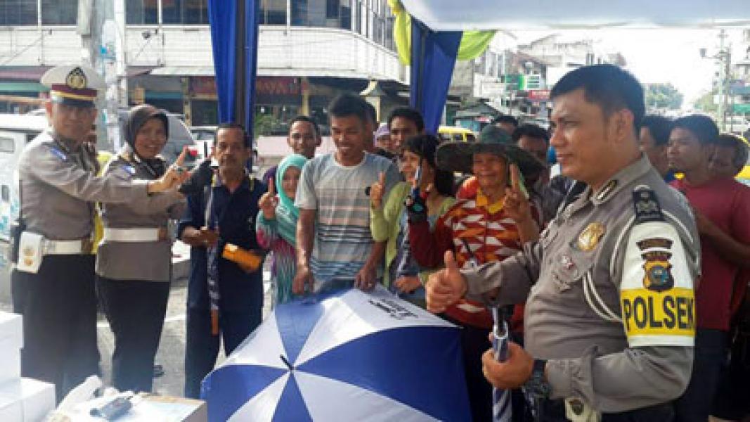 Mega Road Show Sat Lantas Polresta Pekanbaru