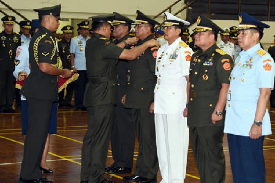 Panglima TNI Pimpin Sertijab Lima Pejabat Teras Mabes TNI