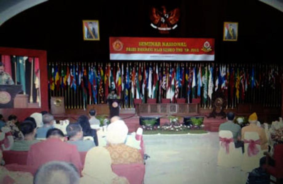 Pasis Dikreg XLII Sesko TNI TA. 2015 Selenggarakan Seminar Nasional
