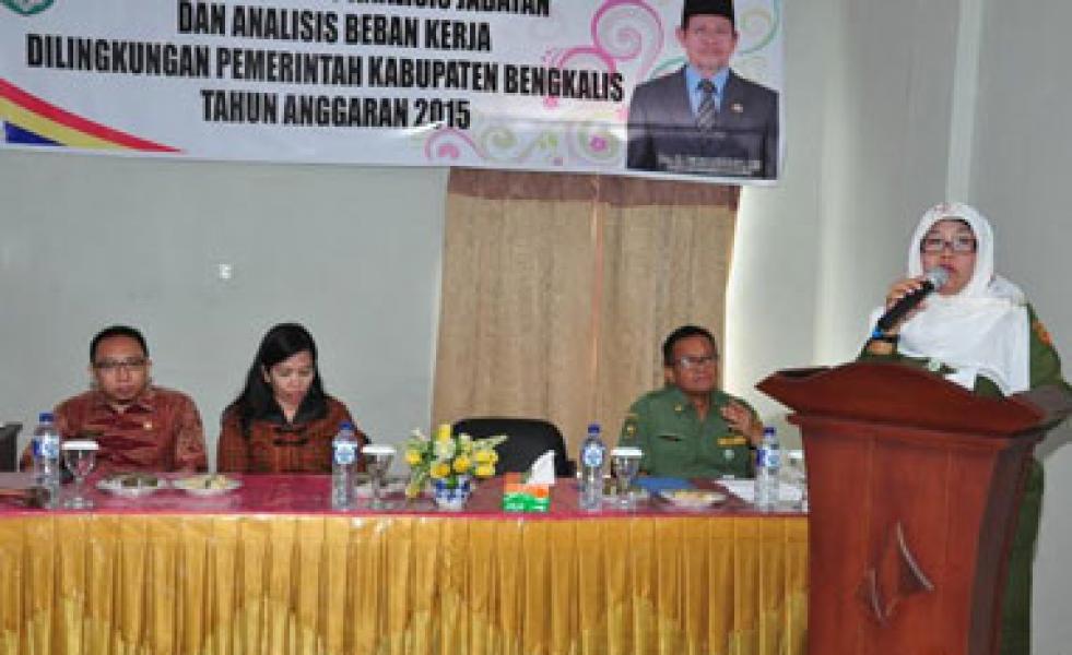 Pemkab Bengkalis Gelar Bimtek Analisa Jabatan dan Beban Kerja