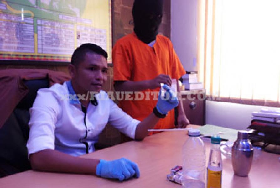 Polresta Pekanbaru Bekuk Pengedar Narkoba Jaringan Lapas