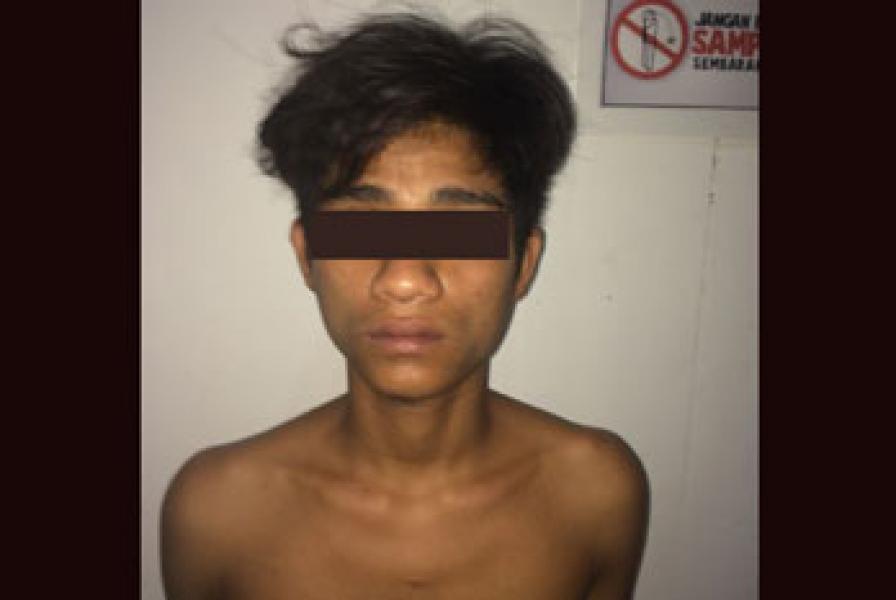 Polsek Batang Cenaku Amankan Pencuri Sapi