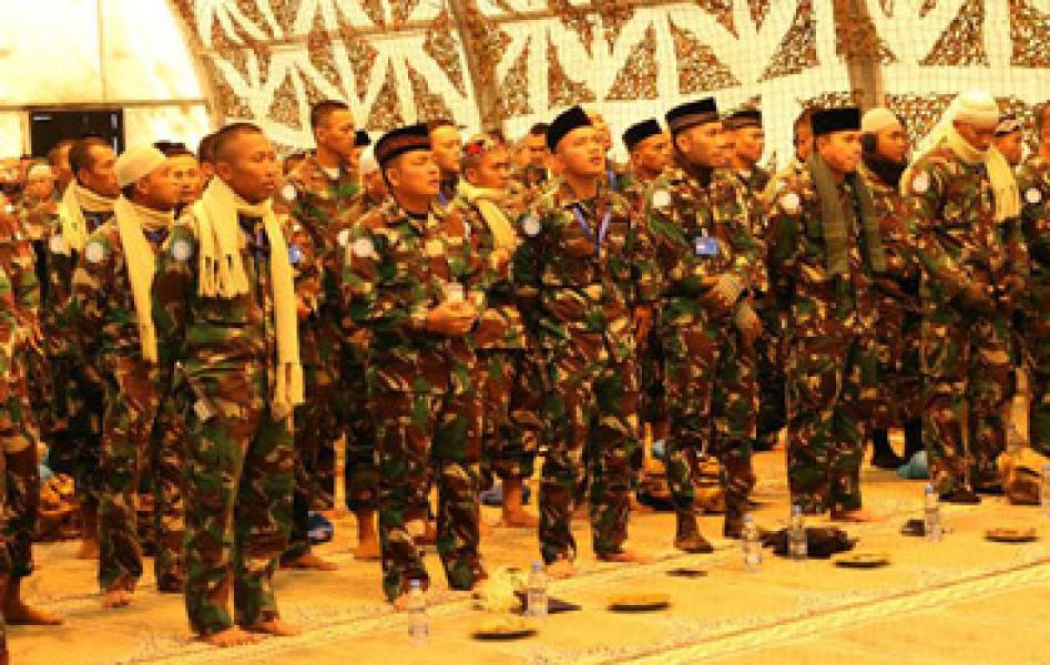 Prajurit TNI Indobatt Peringati Maulid Nabi Muhammad SAW di Lebanon Selatan