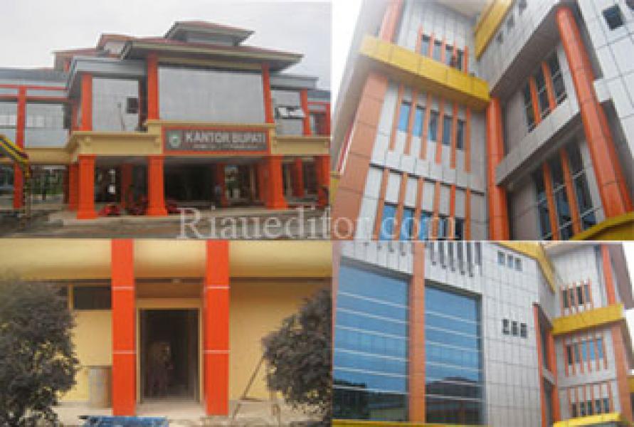 4 Tahun Pembangunan Kantor Bupati Mangkrak, Bupati dan ASN Buka Kantor `Siluman` 