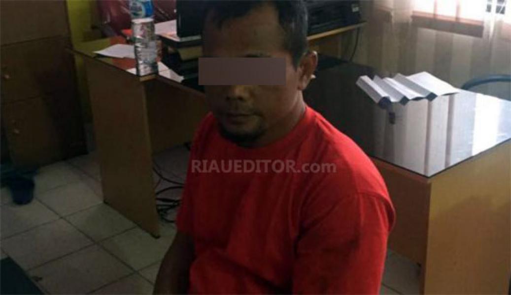 Ayah Cabuli Anak Tiri Berumur 9 Tahun di Pekanbaru Ditangkap Polisi