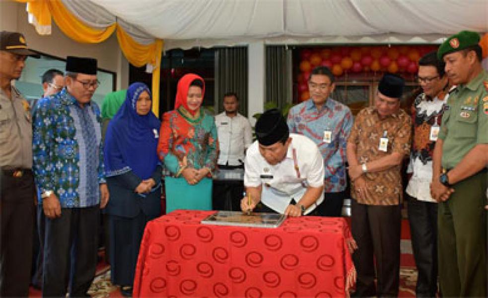 BRK Syariah Pasir Pengaraian Resmi Beroperasi