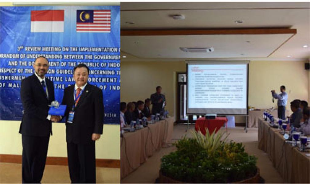 Bakamla RI & MKN Lakukan Kaji Ulang  di Perbatasan RI - Malaysia