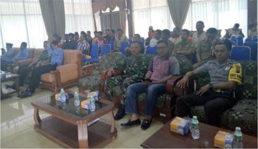 Danramil 06/Sungai Apit Hadiri Seminar Pembentukan Desa Tangguh Bencana 2016