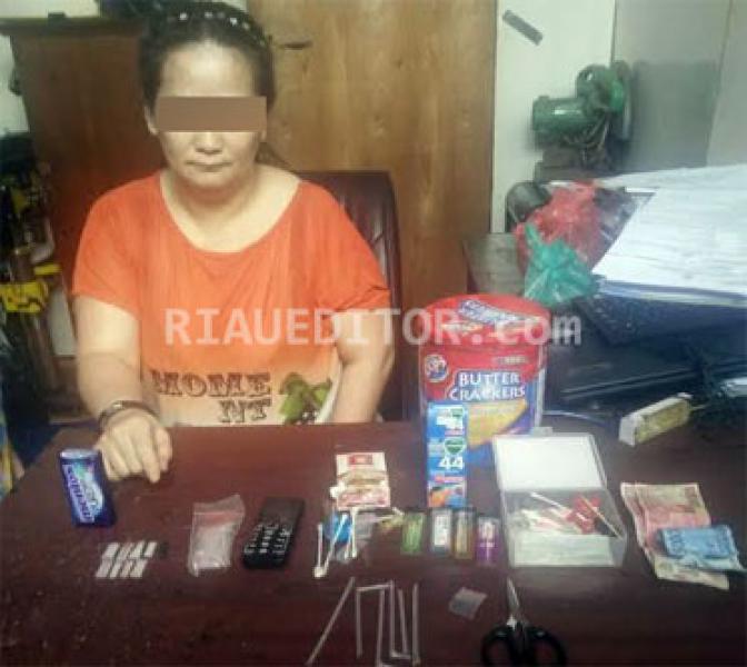 IRT di Rohil Jualan Sabu di Rumahnya