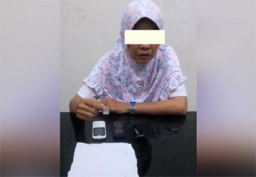 Jual Sabu Untuk Kebutuhan Hidup, IRT di Kampar Ditangkap Polisi