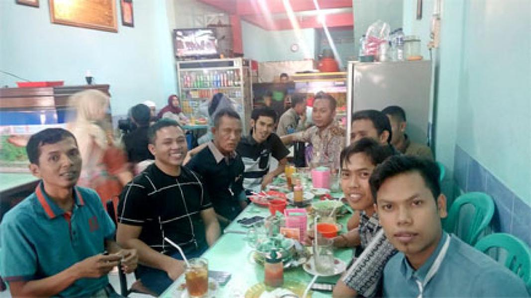 Ketua DPW PKB Riau, Abdul Wahid Gelar Coffe Morning Dengan Insan Pers Inhil