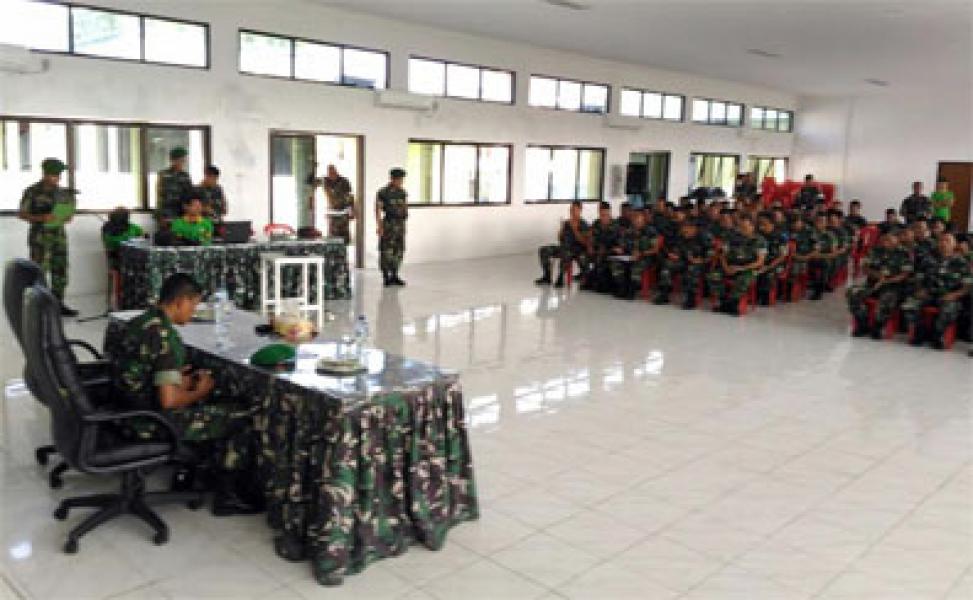 Kodim 0303/Bengkalis Gelar Apel Babinsa Terpusat Sejajaran Kodim 0303/Bengkalis