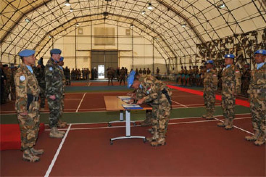 Kontingen Garuda Unifil 2016  Akhiri Tugas di Lebanon