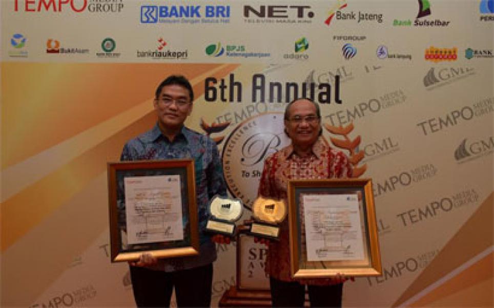 Lagi, BRK Raih 2 Award Penghargaan Tertinggi Pada SPEx2 Award