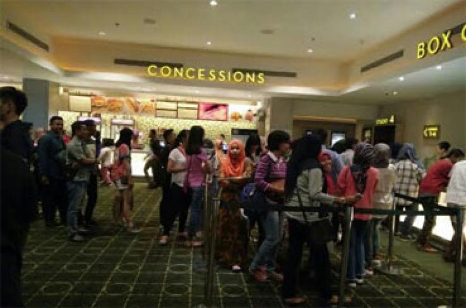 Masyarakat Antusias Saksikan Film I Leave My Heart In Lebanon