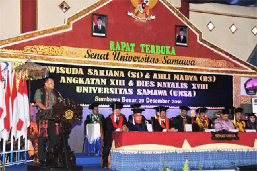 Panglima TNI: Mahasiswa Harus Siap Menjadi Generasi Pemimpin Bangsa