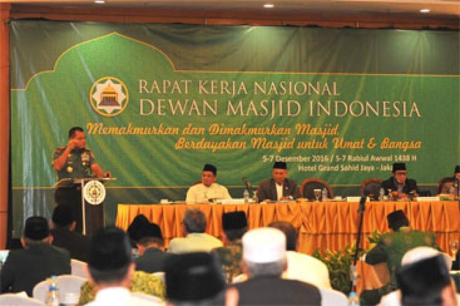 Panglima TNI Ajak Dewan Masjid Jaga Stabilitas Keamanan Negara