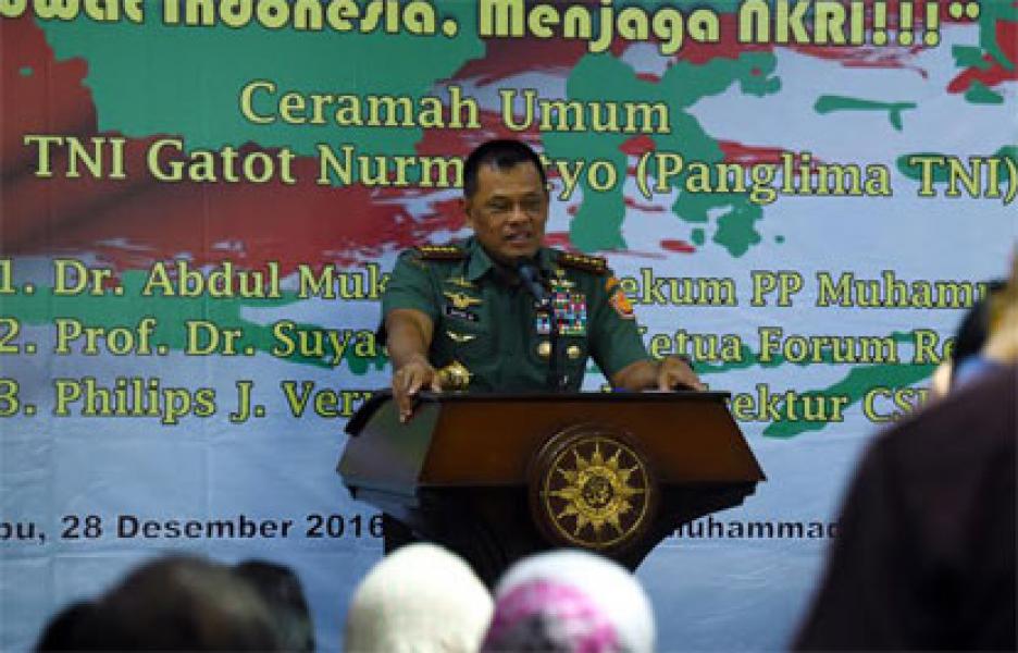 Panglima TNI Ajak Seluruh Anak Bangsa Berjuang Demi NKRI