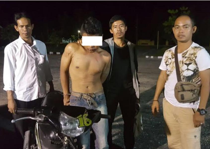 Pelaku Pencurian Motor dan Genset di Desa Pandau Jaya Dibekuk Polisi