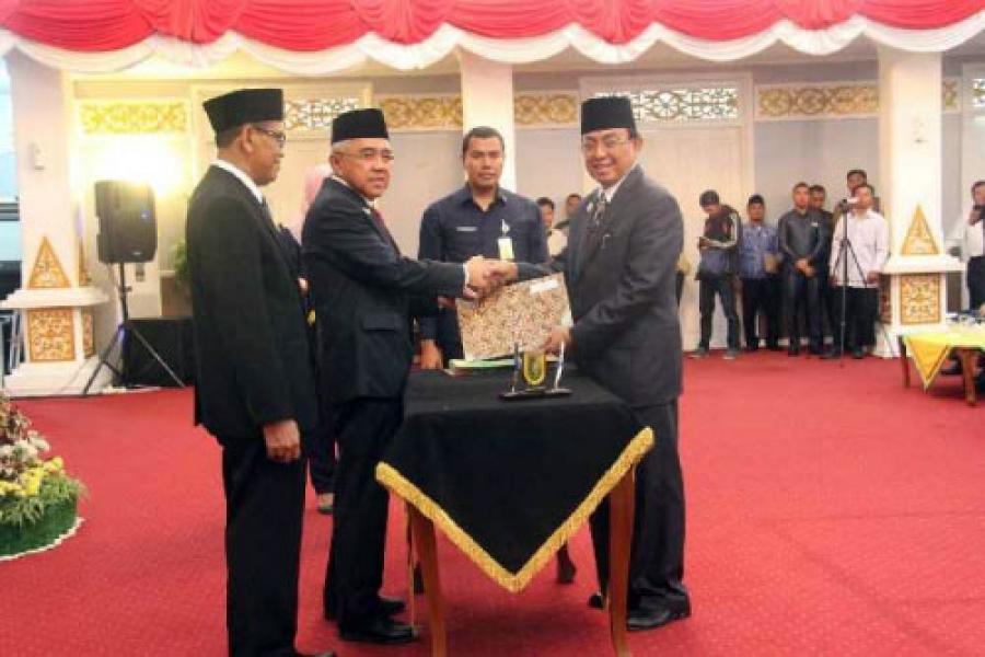 Pemkab Inhil Terima DIPA Tahun 2017 Sebesar Rp1,5 Triliun