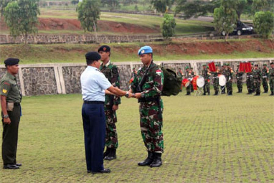Penutupan Pratugas Satgas Kizi TNI Konga XX-N/Monusco