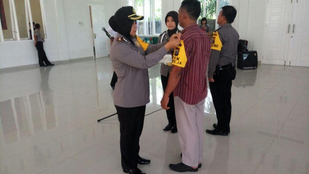 Polsek Siak Hulu Kampar Adakan Rakor dan Pelatihan Petugas Pengamanan Internal Gereja