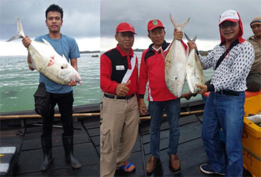 Pulau Jemur Kaya Ikan Raksasa