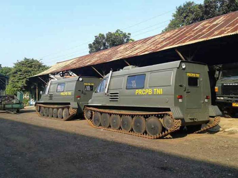 RM Terex Gaz-34039 Irbis: Rantis ATV Amfibi Pasukan Reaksi Cepat Penanggulangan Bencana TNI