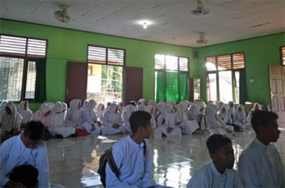 SMAN 1 Kepenuhan Peringati Maulid Nabi Muhammad SAW 1438 H