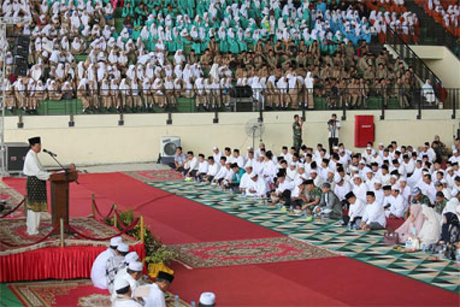 Sempena Maulid Nabi Muhammad SAW 1438 H, Pemkab Inhil Gelar Istigosah Dan Do`a Bersama