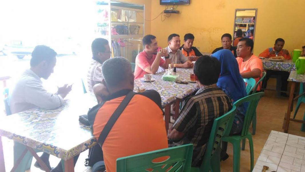Silaturahmi Dengan Kapolres Kampar, Kades 5 Desa Bahas Masalah Harkamtibmas