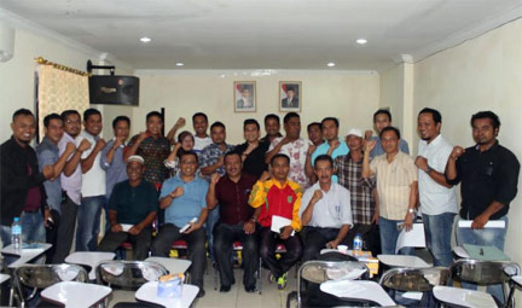 Suwandi Pimpin Askab PSSI Rohil, Dilantik Januari 2017