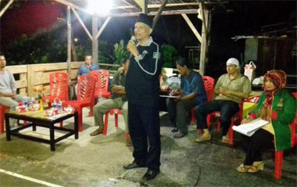 Warga Simpang Tiga, Siap Menangkan Paslon Nomor 5