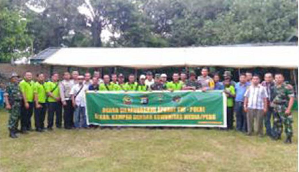Yonif 132/Bima Sakti Gelar Silaturahmi Dengan Insan Pers Di Kampar