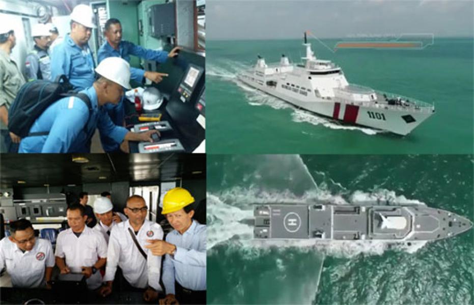 Bekerjasama Dengan PT Palindo Marine Shipyard, Bakamla RI Produksi KN Tanjung Datu