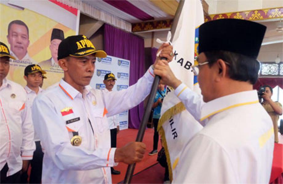 Bupati Wardan Kukuhkan Kepengurusan DPC APDESI Inhil