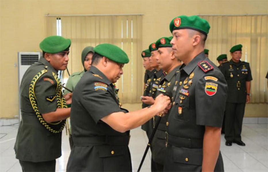 Danrem 031/Wira Bima Pimpin Sertijab Dandim 0320/Dumai dan Dandim 0321/Rohil
