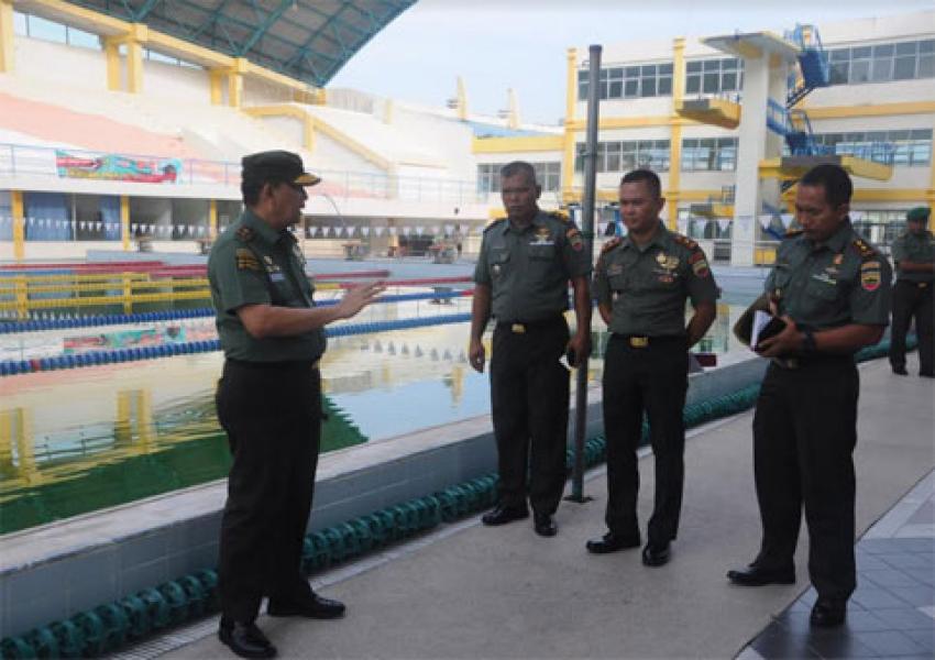 Danrem 031/Wira Bima Tinjau Kesiapan Peringatan Hari Juang Kartika di Stadion Rumbai