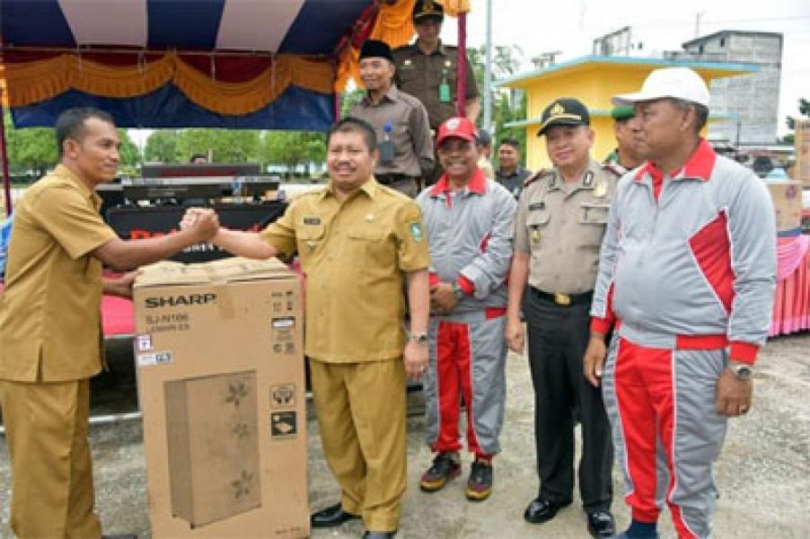 Gebyar Pencabutan Undian (STTS) PBB-P2 Berhadiah di Bengkalis