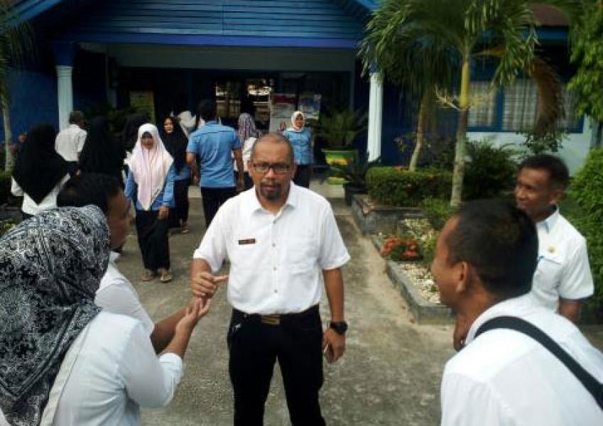 Jabat Kadis PUPR, Afdal Pamit Dengan Diskominfo dan Persandian Kampar