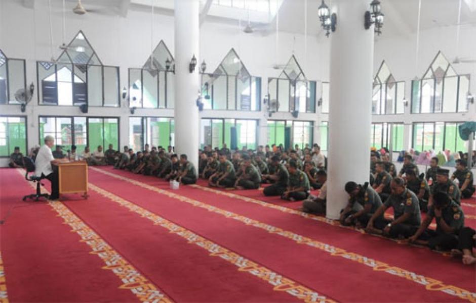 Korem 031/Wira Bima Dan Jajarannya Peringati Maulid Nabi Muhammad SAW 1439 H