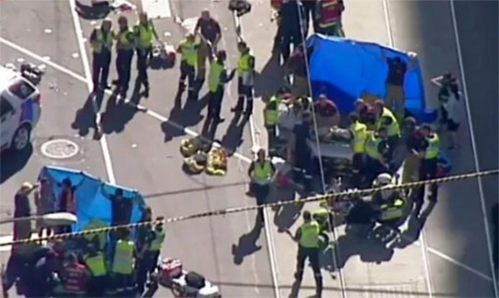 Mobil Tabrak Kumpulan Pejalan Kaki di Melbourne Lukai 19 Orang