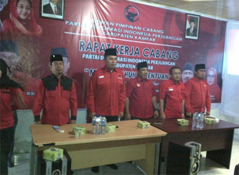 PDI Perjuangan Kampar Solidkan Barisan Sonsong Tahun Penentuan