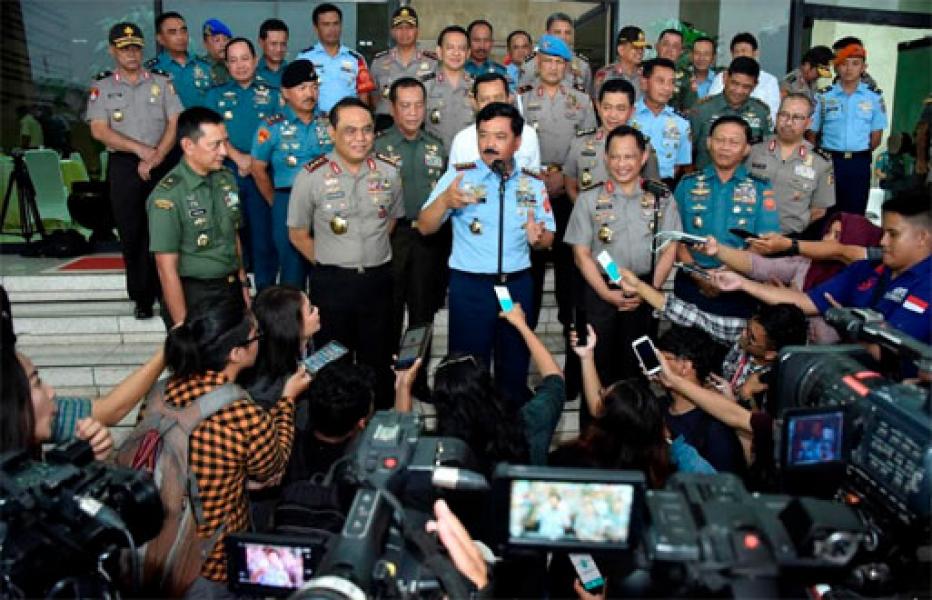 Panglima TNI: Jaga Silaturahmi dan Bumikan Hubungan Baik Antara TNI-Polri