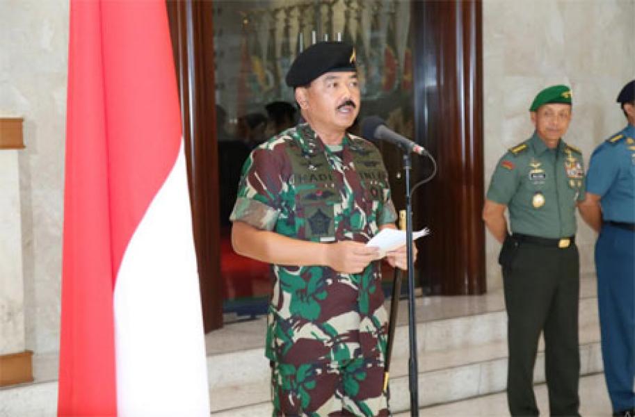 Panglima TNI: Program Prioritas TNI Kedepan adalah Pengembangan SDM  