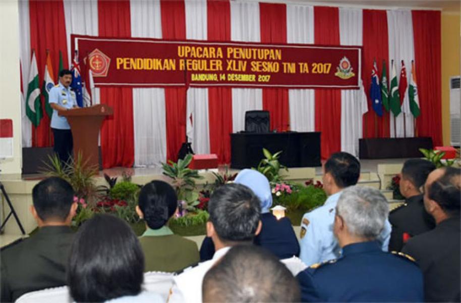Panglima TNI: Sesko TNI Harus Menjadi Pusat Keunggulan Berkelas Dunia