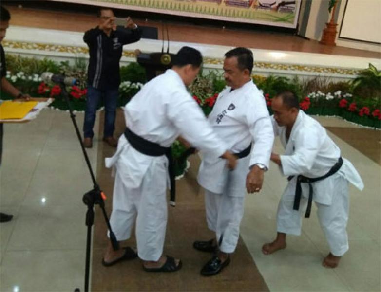 Pelantikan Pengurus Karate Kandaga Prada Riau