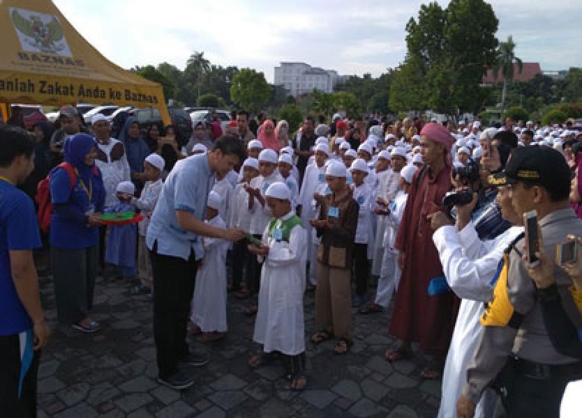 Polresta Kawal Pengamanan Pelaksanaan Tabligh Akbar di Pekanbaru